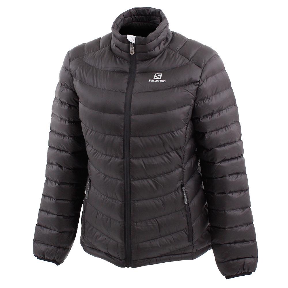 Salomon Singapore Womens Jackets - AGENTA JKT W Black | 27135-THDR